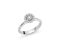 Anello Miluna Donna ANELLI IN DIAMANTI in Oro bianco Diamante LID3501